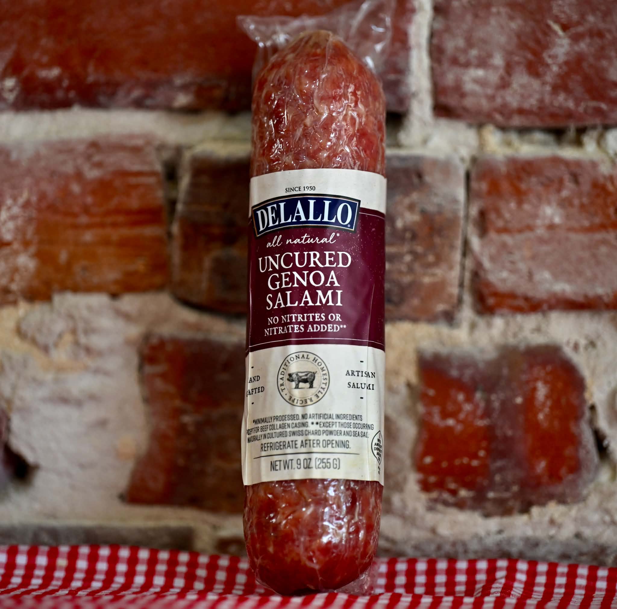 DeLallo Uncured Genoa Salami