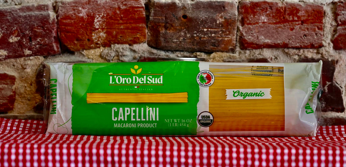 L'Oro Del Sud Organic Capellini Pasta