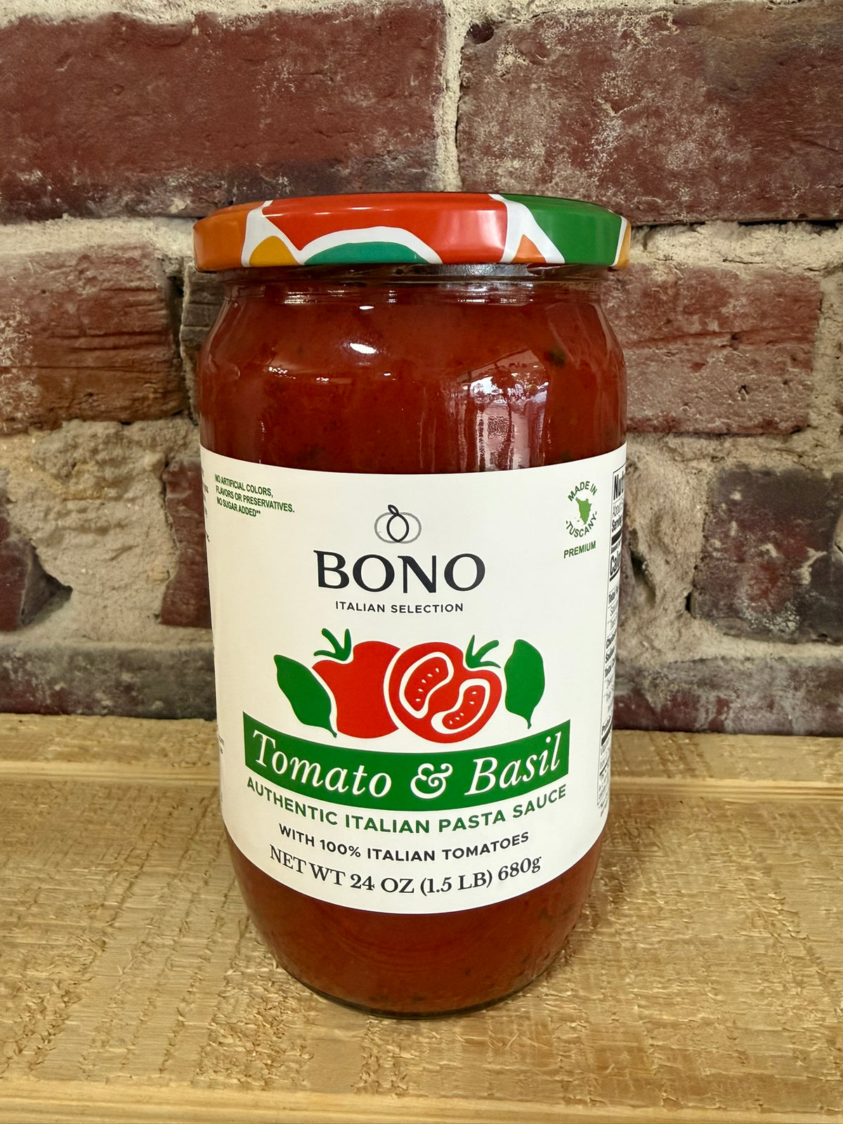 Bono Tomato Sauce with Basil