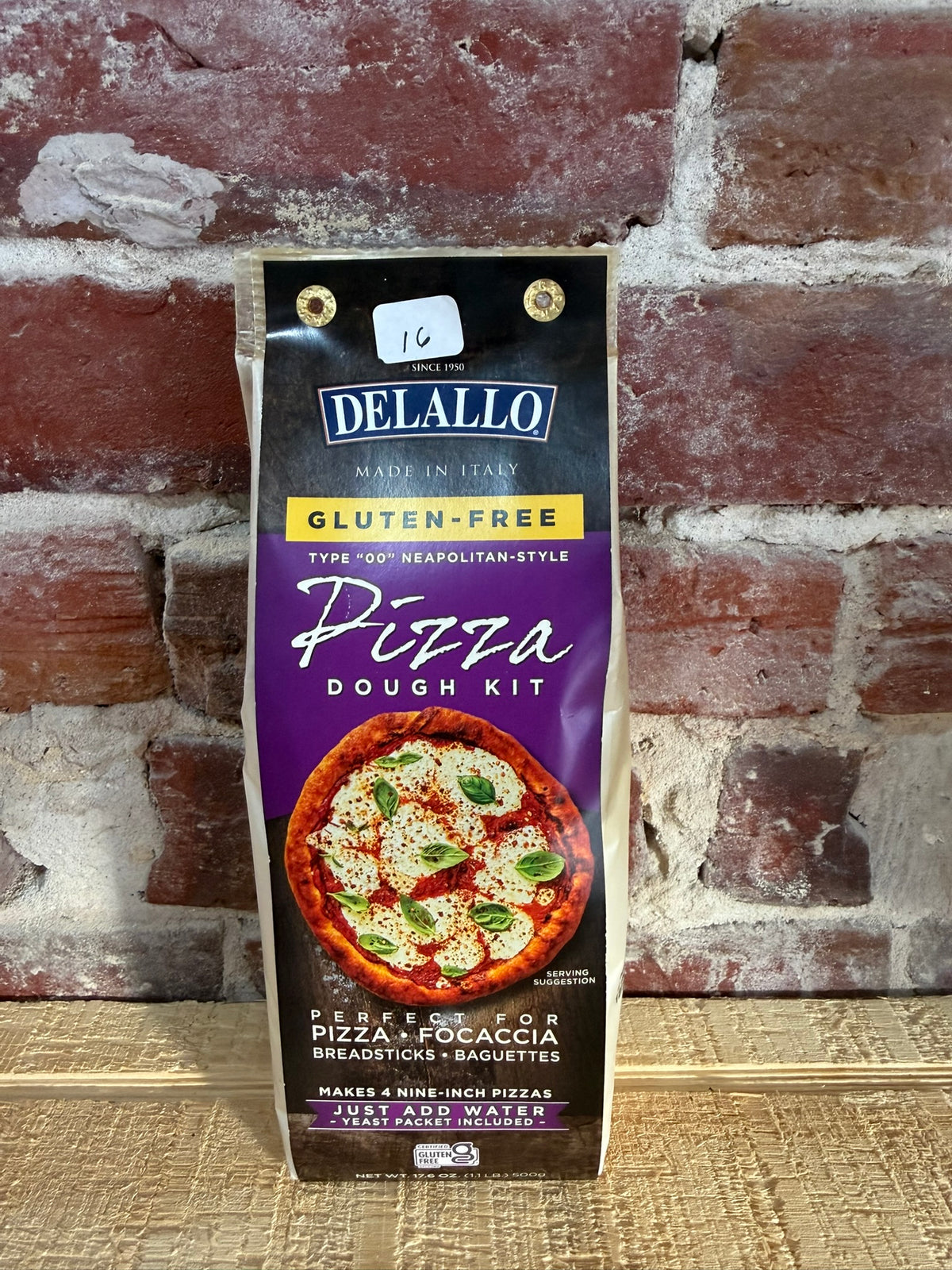DeLallo Gluten Free Pizza Dough Mix