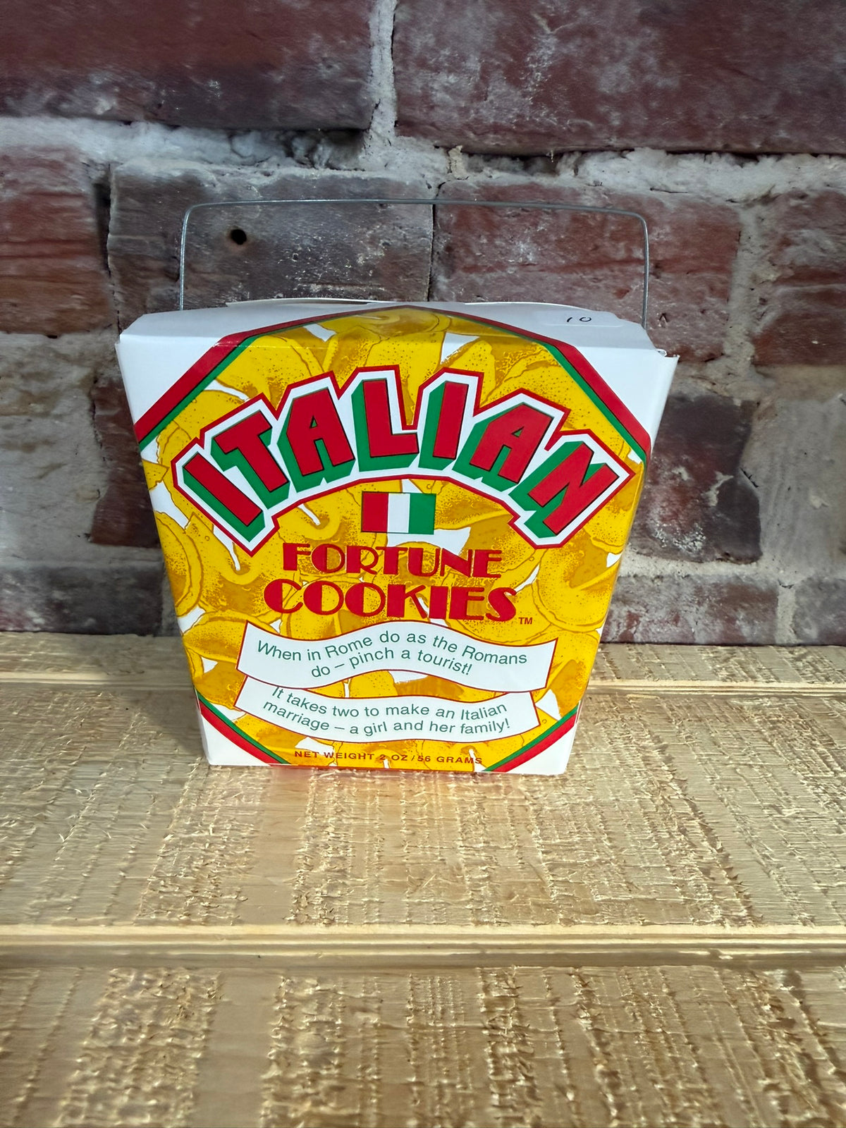 Italian Themed Fortune Cookies