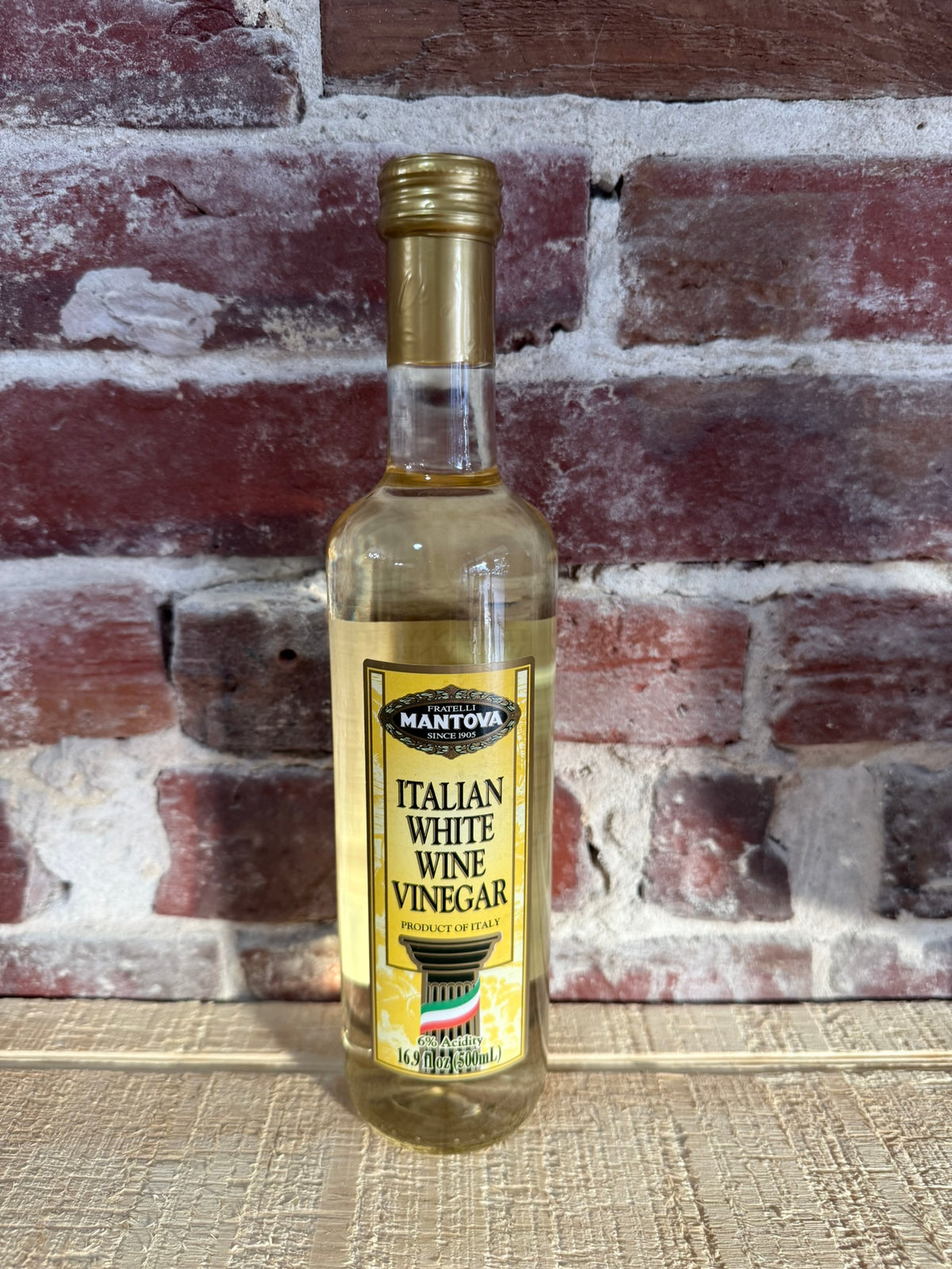 Mantova Italian White Wine Vinegar (17 fl oz)