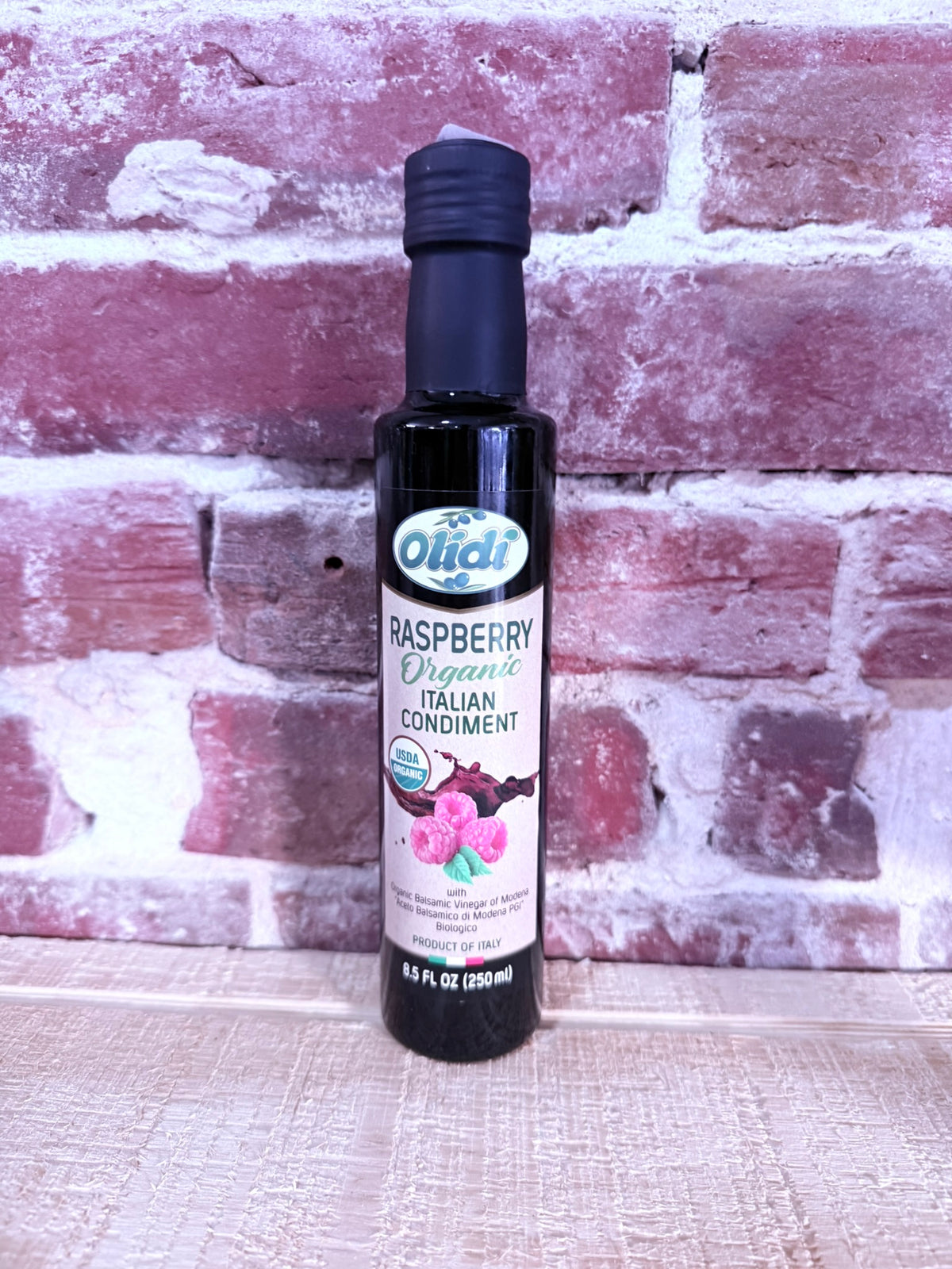 Olidi Organic Raspberry Balsamic Condiment PGI (8.5 fl oz)