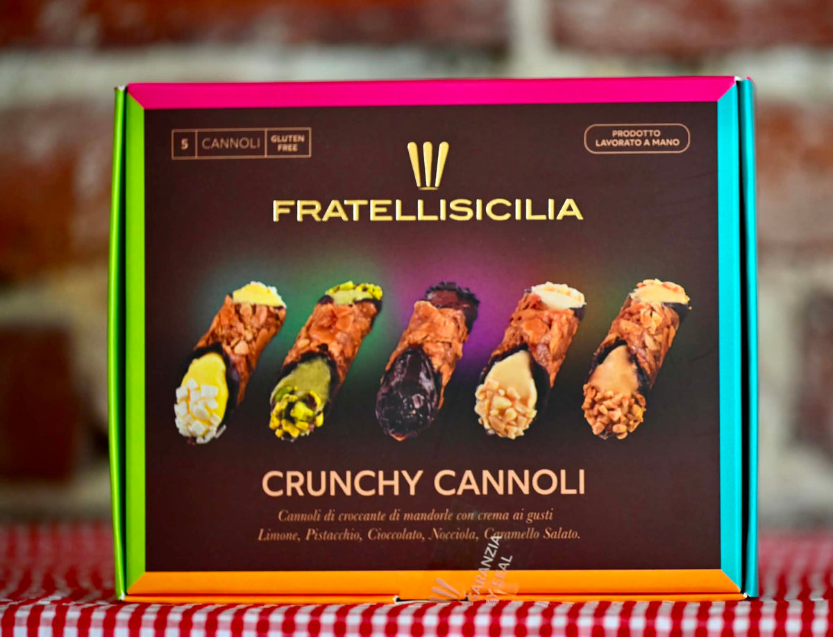 Fratelli Sicilia Gluten-Free Almond Cannoli (Assorted Filling)