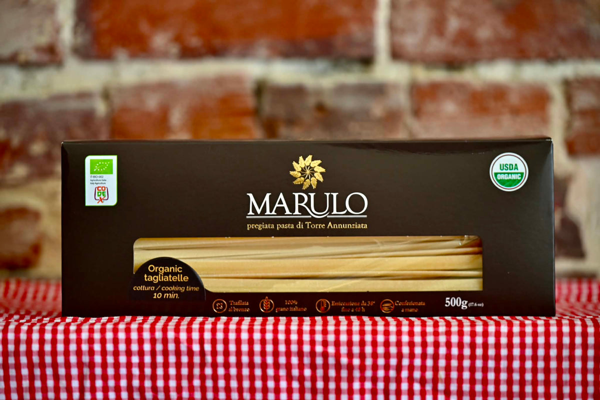 Marulo Organic Tagliatelle Pasta (Bronze Die-Cut)