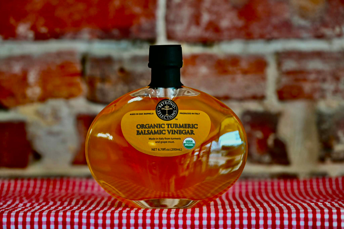 Ritrovo Selections Organic Turmeric Balsamic Vinegar