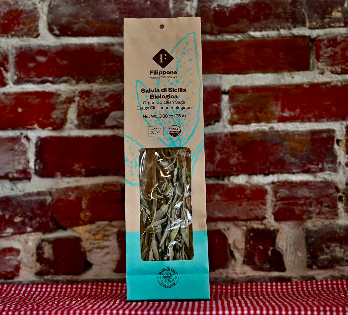 Filippone Organic Dried Sage Leaves