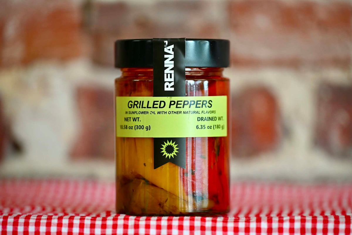 Renna Grilled Roasted Sweet Bell Peppers in Oil