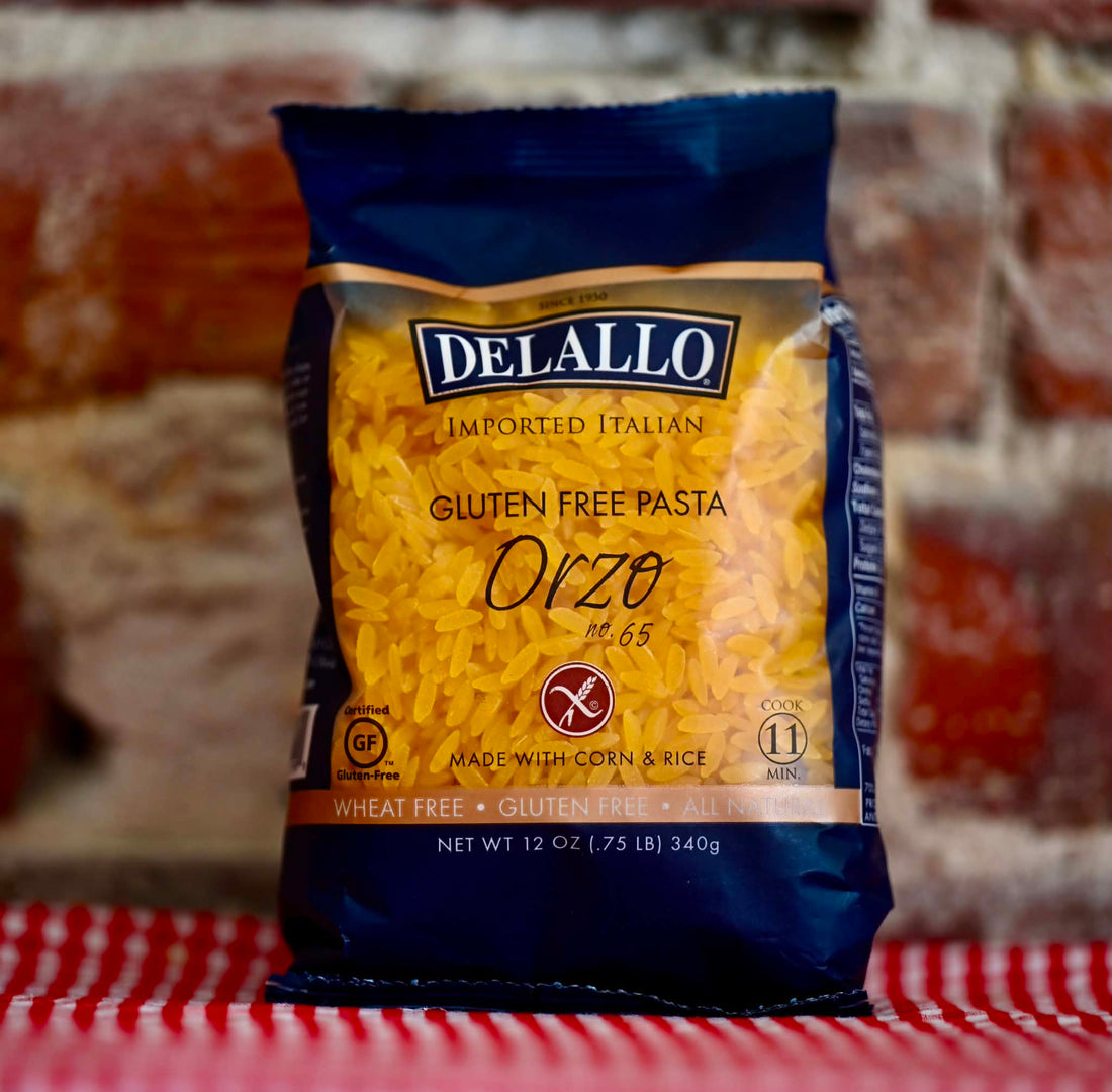 DeLallo Gluten Free Orzo Pasta (Corn & Rice)