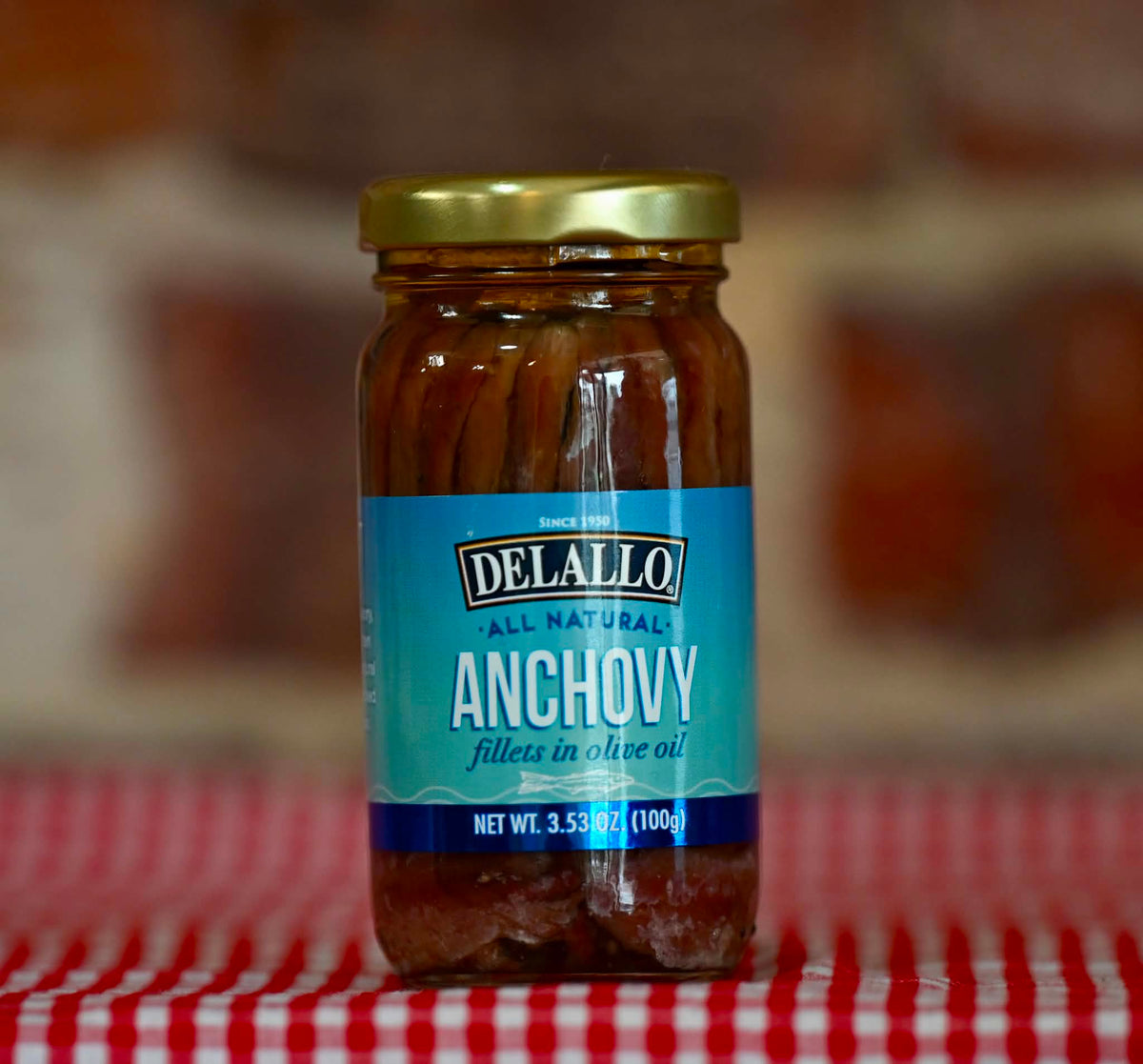 DeLallo Anchovies (Jar)